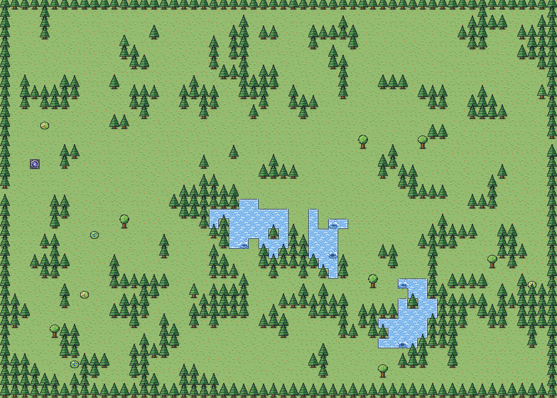 Map of Whispering Woods